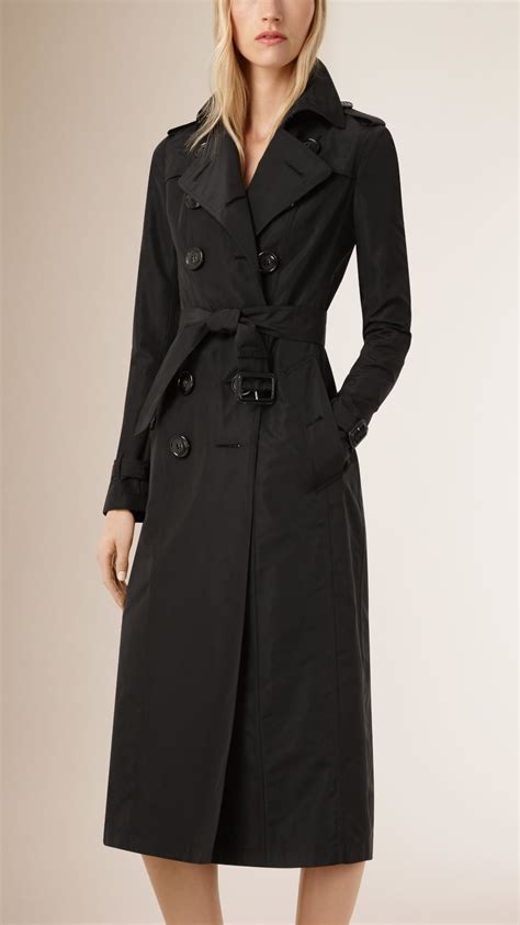 burberry black trench coat women& 39